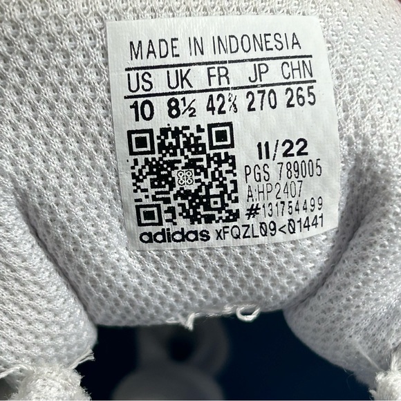 Adidas Galaxy 6 CloudFoam Comfort Running Shoe WHT/Silver/Coral Fusion; Women 10 - Picture 2 of 16